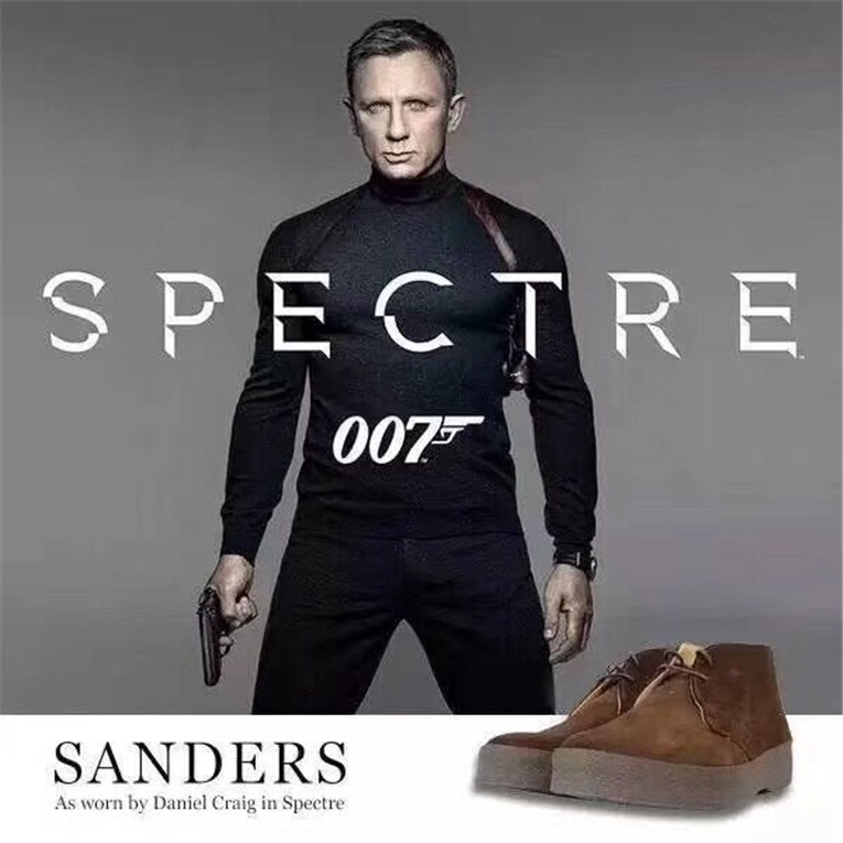 james bond sanders chukka