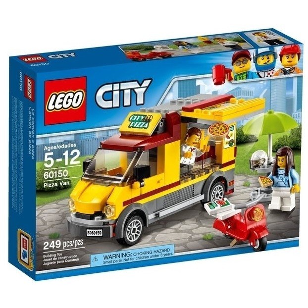 郁峰模型 ~ LEGO/樂高積木 ~ CITY 城市系列 60150 披薩快餐車