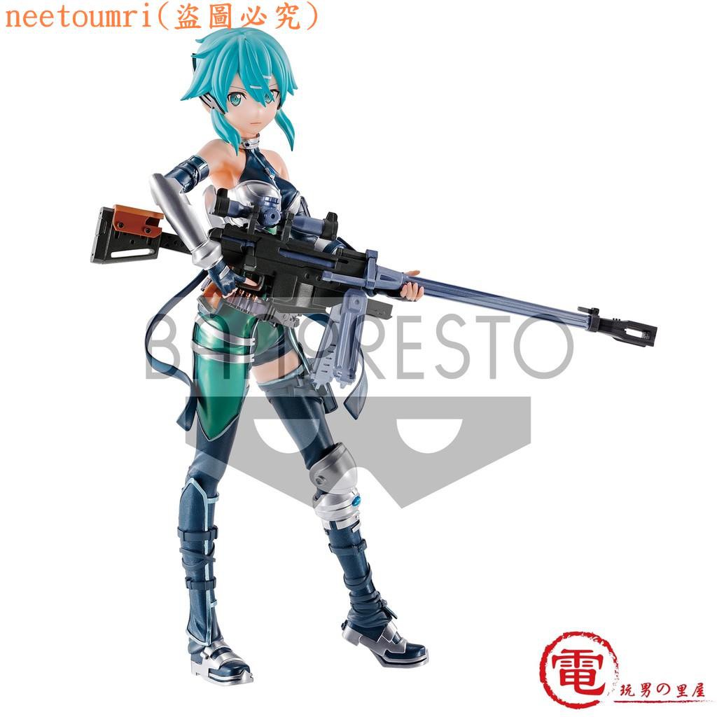 時尚手辦景品朝田詩乃刀劍神域sao Ggo 海外限定 蝦皮購物
