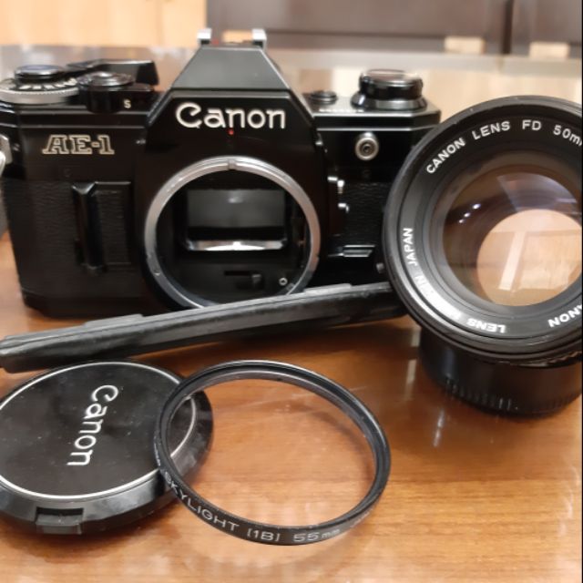 Canon 經典銘機 AE-1+ 50mm 50mm F1.4 SSC 鍍膜