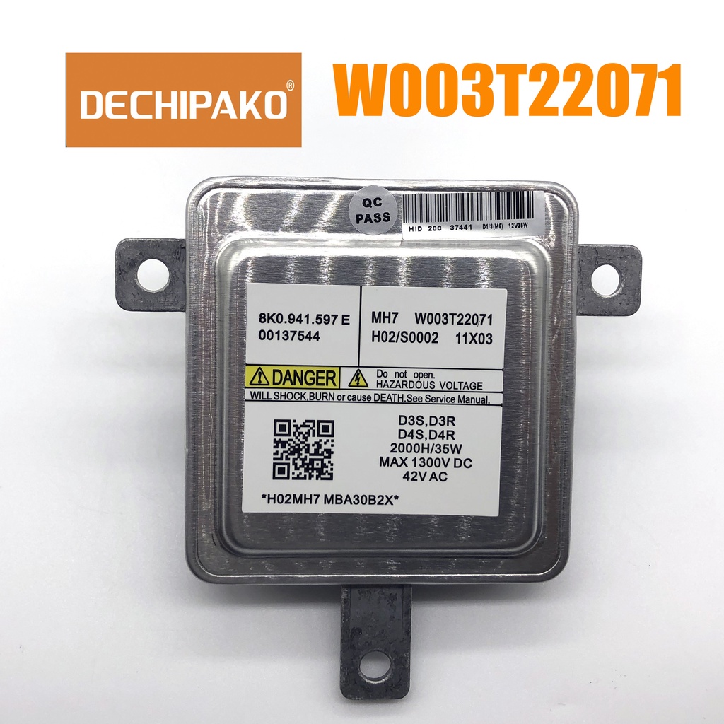 W003T22071適用於奧迪A3-A4  A5 S5 原裝位氙氣燈整流器 D1S D3S 8K0941597E 安定器