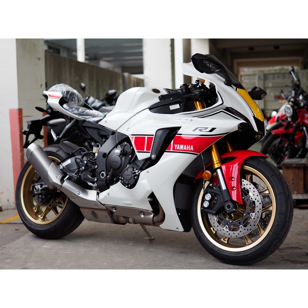 榮立阿舟進口摩托車專賣21年yamaha Yzf R1 紀念版上市 蝦皮購物