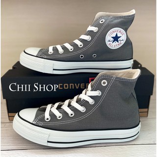 【CHII】日本限定 Converse CANVAS ALL STAR HI 基本款 高筒 梨花灰 深灰 鐵灰