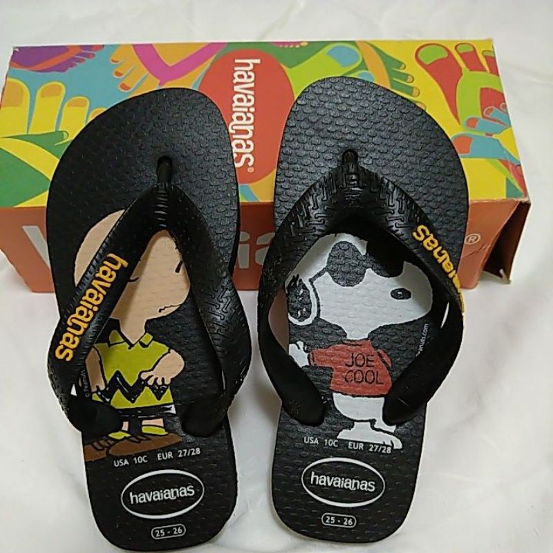 havaianas 哈瓦士/Snoopy -史努比 兒童款 25/26（16.5cm)