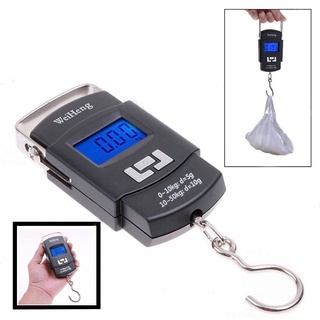 🔥50kg/10g Portable Electronic Hanging Weighing Scale WH-A08