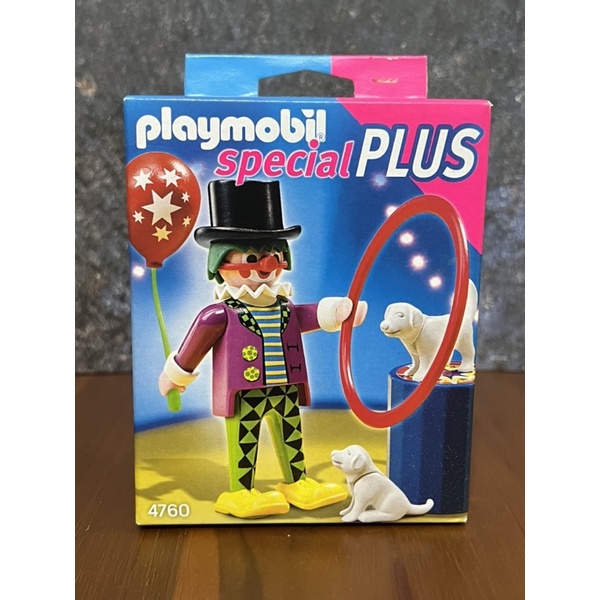 已保留Playmobil 摩比全新絕版4760小丑🤡狗狗表演