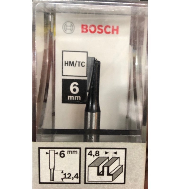 含稅2608628439-879 6x4.8x51mm Bosch木工修邊刀 博世