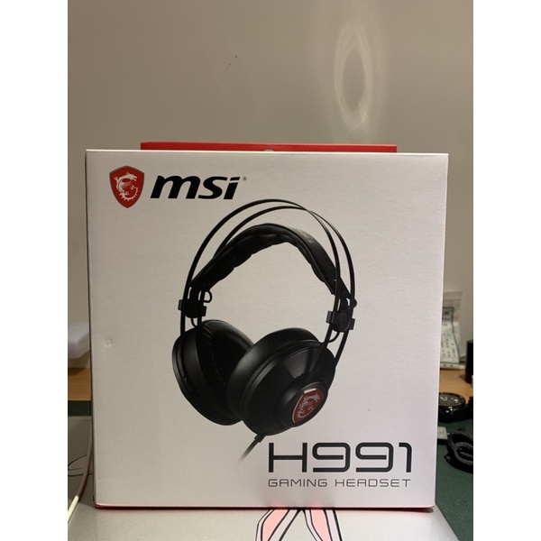 MSI H991 電競耳機 全新 未拆封