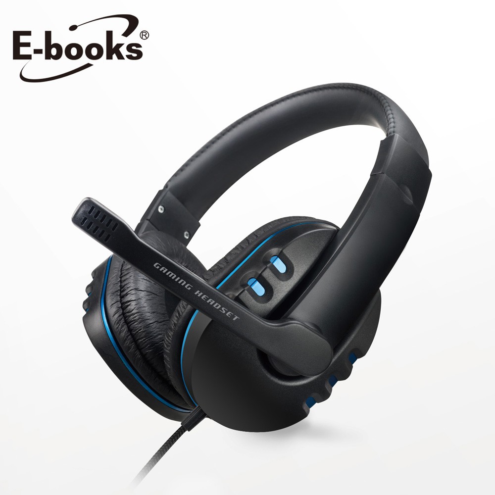 E-books S93 藍翼頭戴耳機麥克風