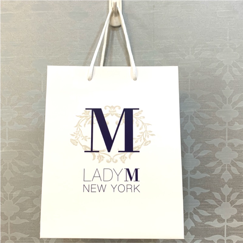 Lady M NEW YORK手提袋 購物袋 紙袋 環保袋 禮物袋 收納袋 精品袋 企業收藏