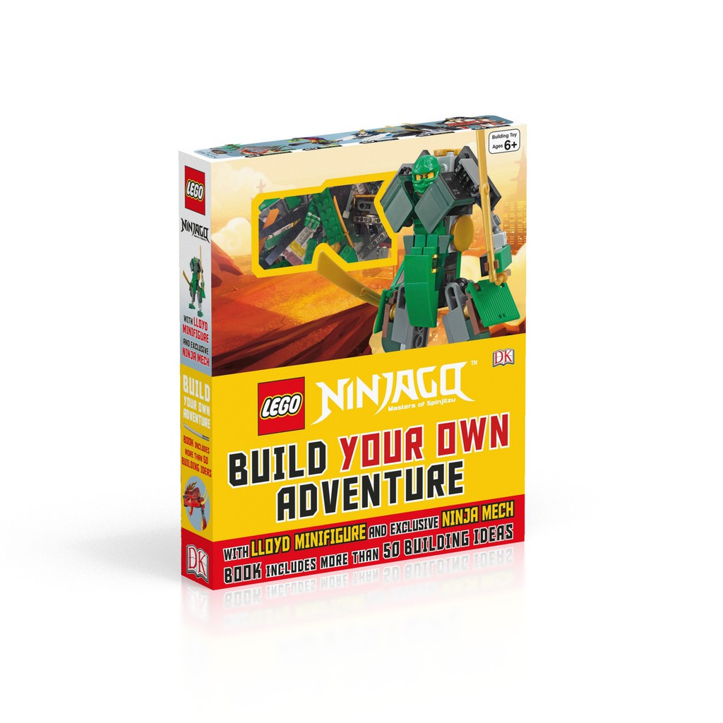 DK LEGO NINJAGO Build Your Own Adventure(樂高書：綠忍者勞埃德絕地探險)