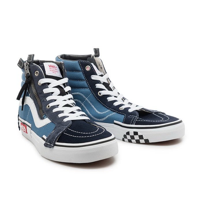 全新公司貨VANS SK8-HI REISSUE CAP 藍色 解構 分解 運動 休閒 情侶鞋 F31617