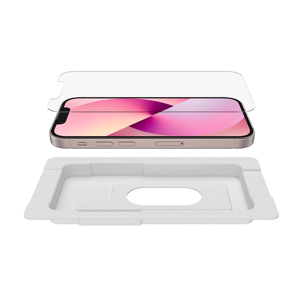 Belkin 鋼化玻璃抗菌螢幕保護貼-iPhone 13 mini OVA068zz 現貨 廠商直送