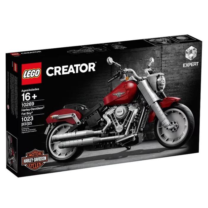 [ 玩樂磚家 ] LEGO 10269 哈雷機車 Harley-Davidson Fat Boy