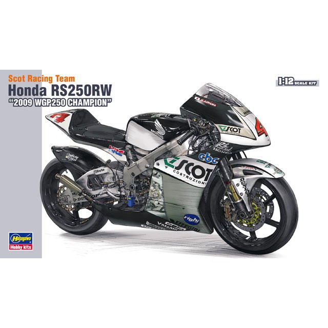 神通模型 長谷川 HASEGAWA BK1 1/12 本田 HONDA RS250RW “2009 WGP250
