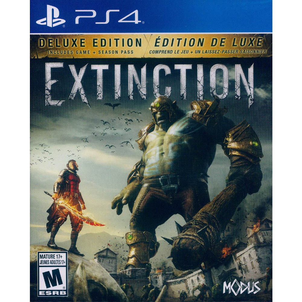 PS4 絕滅殺機 豪華版 英文美版 Extinction Deluxe Edition【一起玩】(現貨全新)