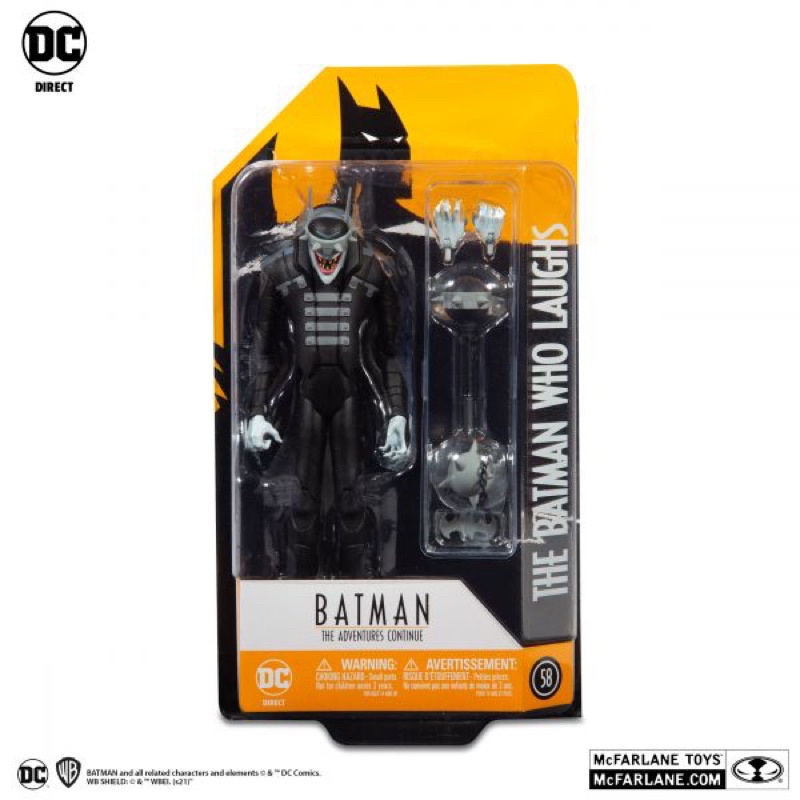 【 TOY BOY 】DC direct collectibles DC 大笑蝙蝠俠 Batman 全新 6吋