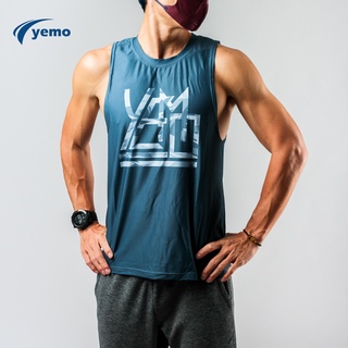 YEMO益茂 運動背心 健身服飾 運動上衣 透氣 快乾 跑步 健身房重訓 訓練衣 熱昇華技術 RY001