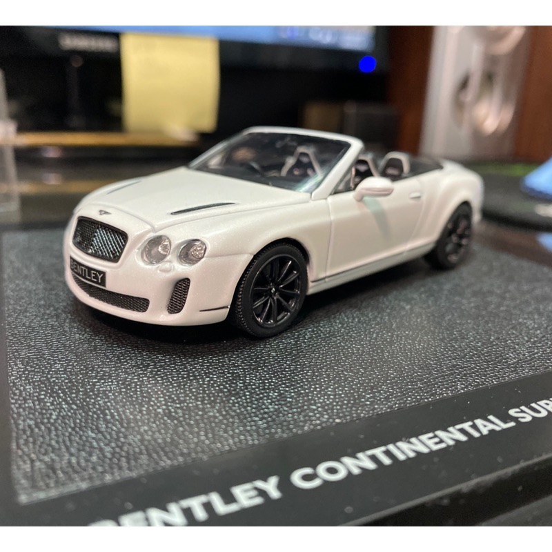 1/43 賓利原廠 Bentley continental supersports convertible