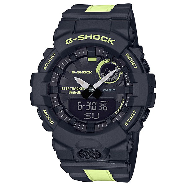 CASIO G-SHOCK GBA-800LU-1A1 夜光時尚感藍芽錶