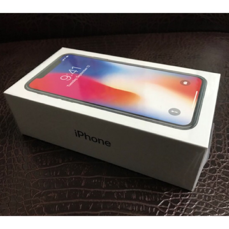 太空灰iPhone X 256G全新未拆封