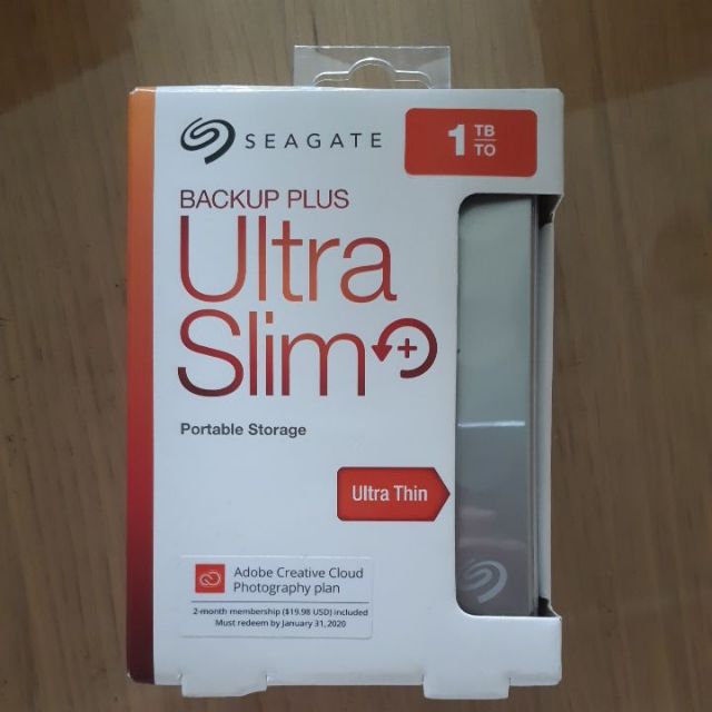 SEAGATE Backup Plus Ultra Slim 1TB 外接硬碟