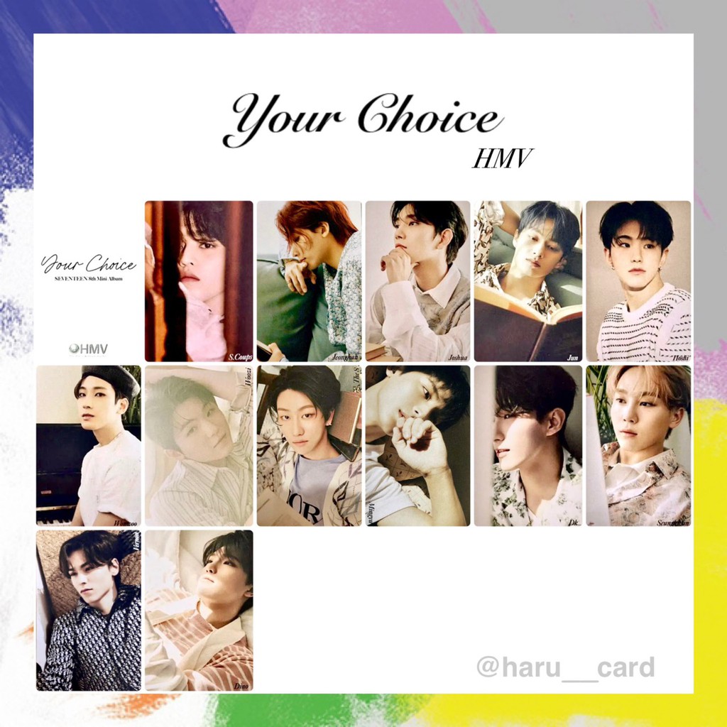 【時間指定不可】 hmv the8 SEVENTEEN your トレカ ミンハオ choice その他