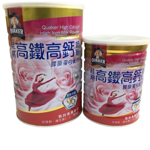 【草】新包裝 桂格 高鐵高鈣 膠原蛋白配方 奶粉 1500g/750g