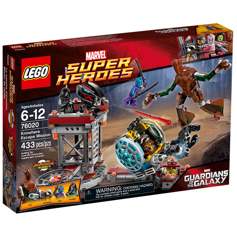 【ToyDreams】LEGO 超級英雄 星際異攻隊 76020 Knowhere Escape Mission