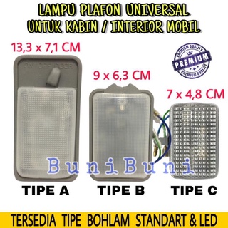 帶 Led 燈的通用汽車內飾艙的完整汽車吸頂燈