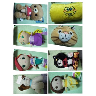 海綿寶寶 迪士尼 美人魚 老虎 小狗 拉拉熊 玩偶 布娃娃 絨毛玩具