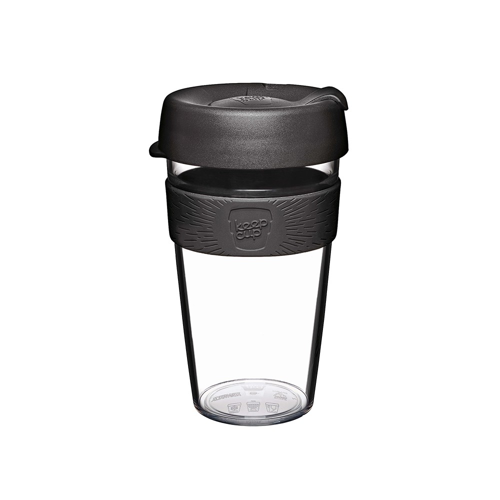 【現貨】澳洲 KeepCup Tritan 輕漾隨身杯 L (黑色幽默) 16oz 隨身杯 咖啡杯 隨行杯 環保杯