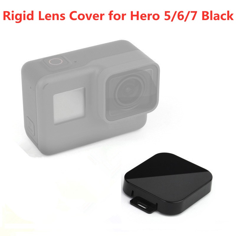 適用於 GoPro Hero 5 Hero 6 Hero 7 黑色版的剛性塑料鏡頭蓋