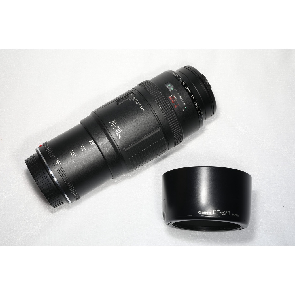 【出清】Canon EF 70-210mm f/4 恆定光圈全幅鏡頭，功能正常，附原廠遮光罩，廉讓3200~