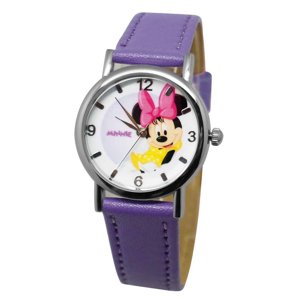 【Disney迪士尼】質感金屬系列手錶- #米奇米妮