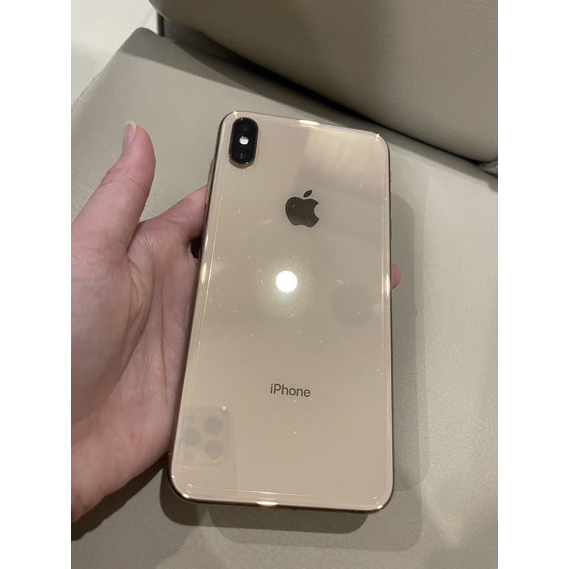 [二手] iPhone XS Max 256GB 金色 女用機 9.5成新 可面交