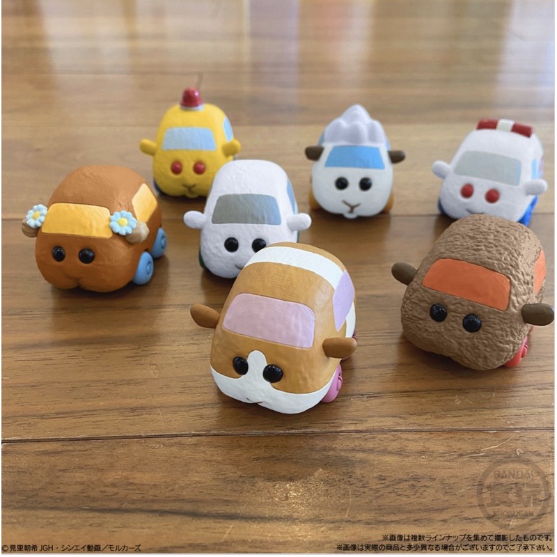 最新現貨 日本萬代 Pui Pui天竺鼠車車 好朋友系列盒玩單個挑款 蝦皮購物