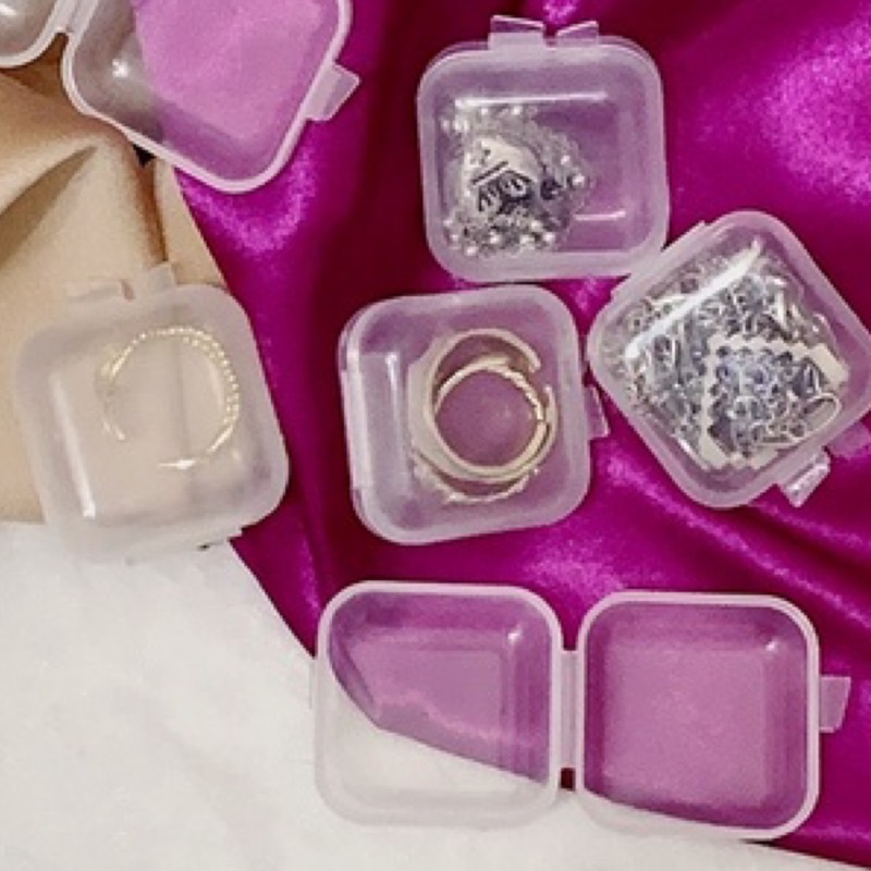 現貨 防潮 飾品盒 藥盒 耳環 戒指 小物 飾品 髮飾 收納盒 飾品收納盒