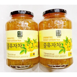 【韓國忠清南道】韓國綠茶園 NOKCHAWON -蜂蜜柚子茶 （超取限3罐）