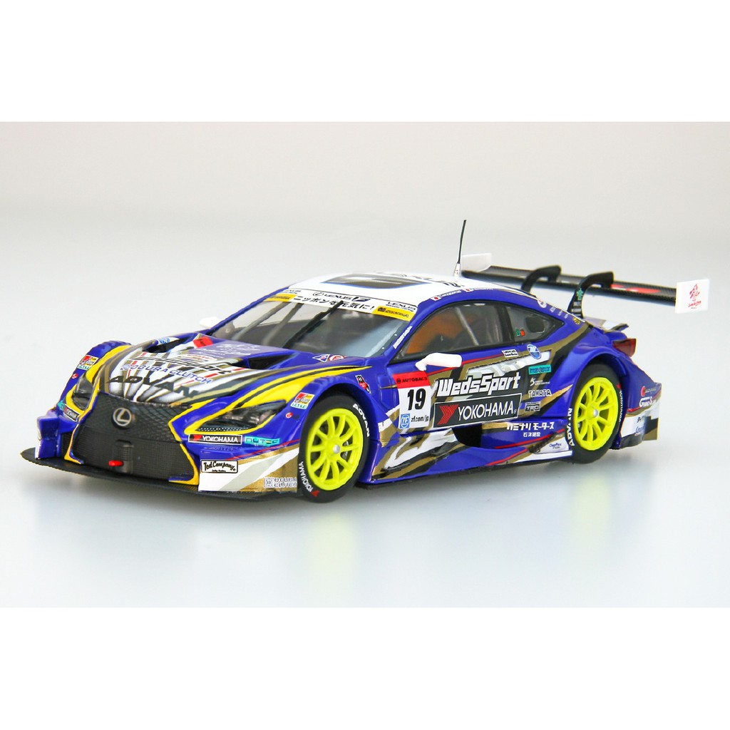 【名車館】EBBRO 45459 WedsSport ADVAN RC F SUPER GT GT500 2016 Rd