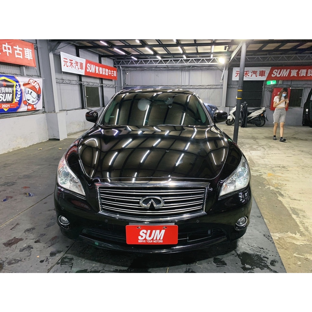 正2012年式 Infiniti  M37  3.7 旗艦版找錢 實車實價 全額貸 一手車 女用車 非自售 里程保證 原