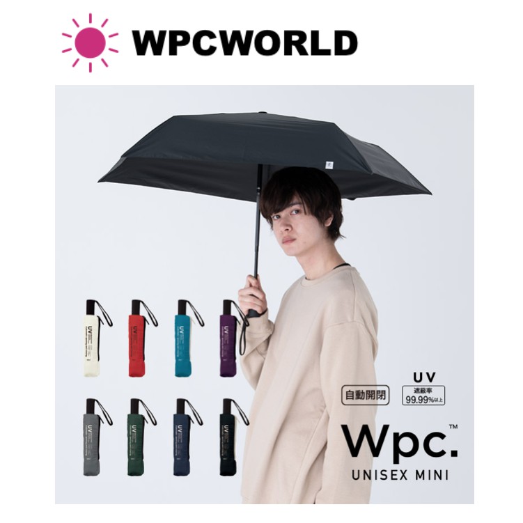 Wpc 日傘直送正版wpc 素面 較輕自動傘 99 紫外線遮蔽率 99 遮光率 隔熱 晴雨自動傘 蝦皮購物