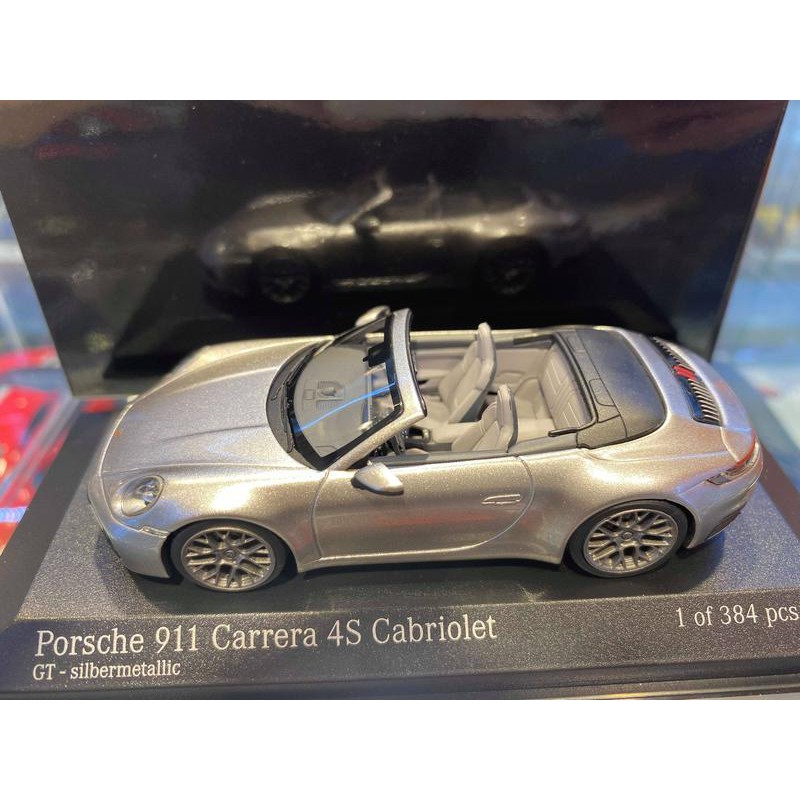 吉華科技@MINICHAMPS Porsche 911 Carrera 4S Cabriolet 2019 1/43