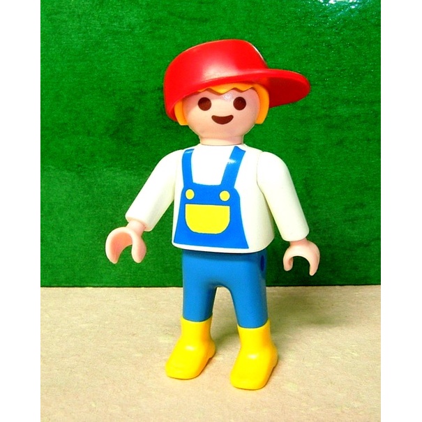 【摩比小棧】德國 PLAYMOBIL #早期電玩主角~ALEX男童【摩比老件,袋裝未拆如新】