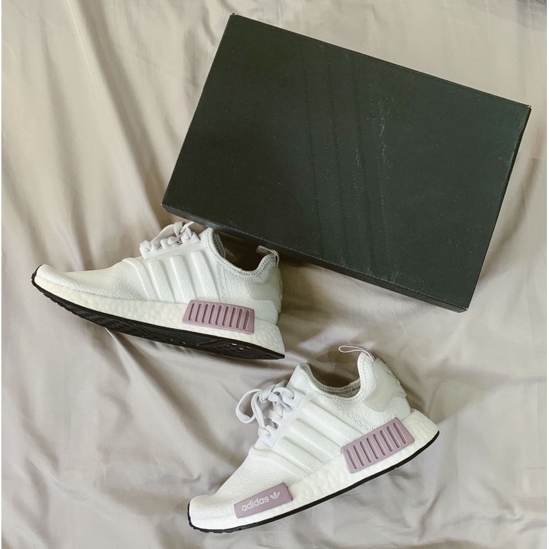 (現貨）Adidas愛迪達 NMD_R1 白 白粉 女段 全新正品BD8024 現貨當天寄出