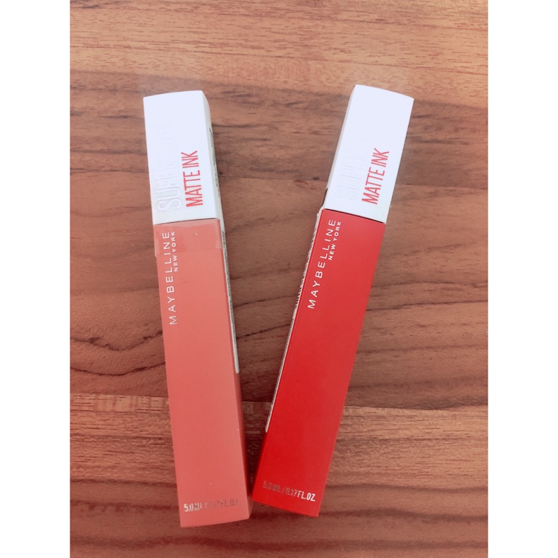 全新 Maybelline 超持久霧感液態唇膏 #118 #210