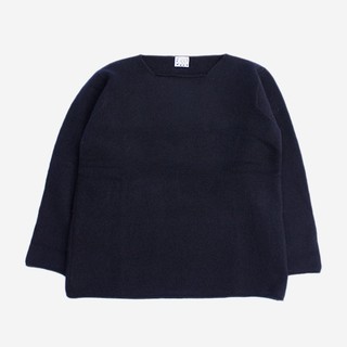 TENDER CO. - OPEN NECK PULLOVER - NAVY