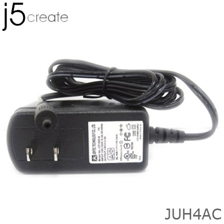 【MR3C】限量 含稅 j5 create JUH4AC AC/DC 電源供應器(2.5A/ 5V)
