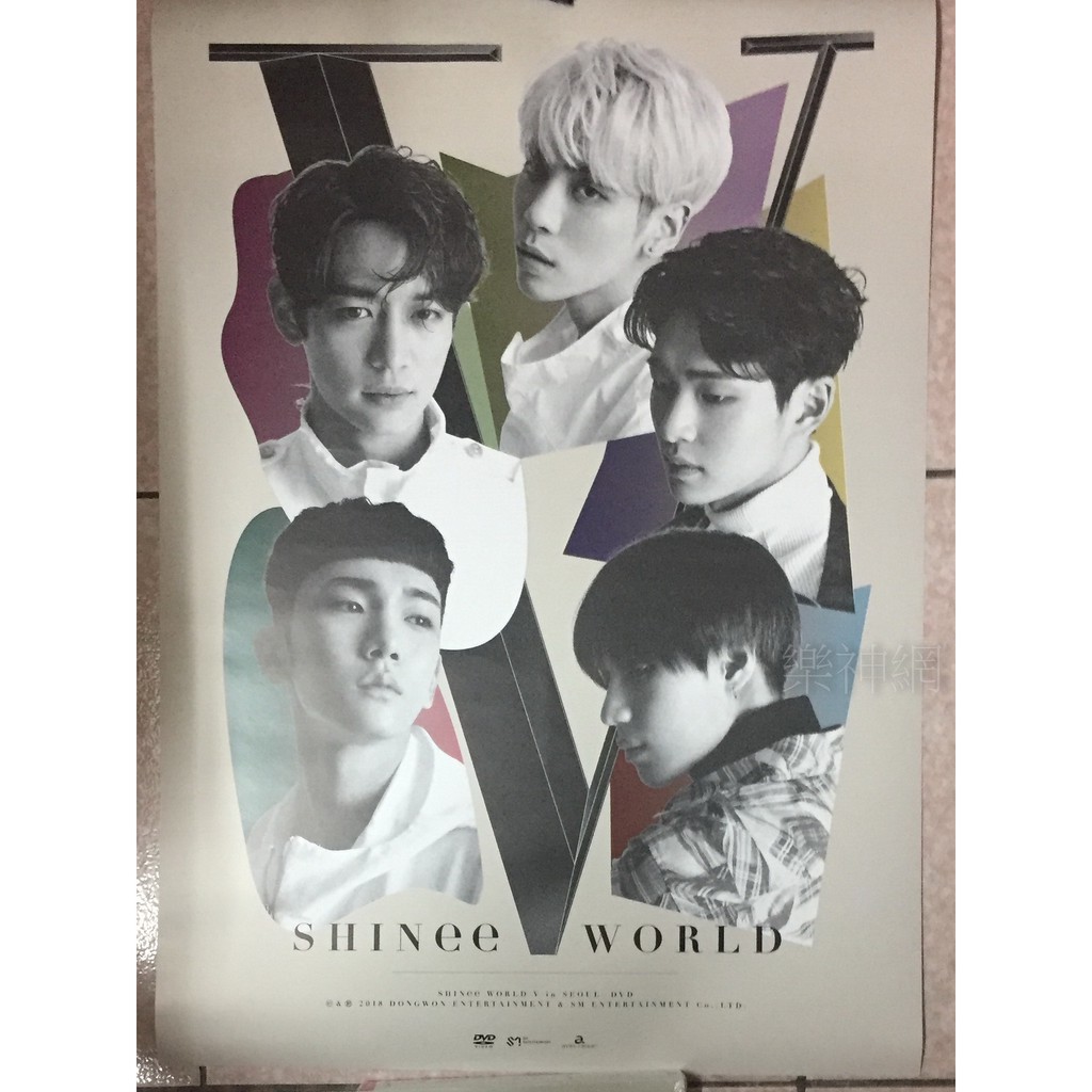 SHINee WORLD V in Seoul 演唱會【台版特典海報】未貼| 蝦皮購物 SHINee WORLD V in Seoul 演唱會【台版特典海報】未貼| 蝦皮購物