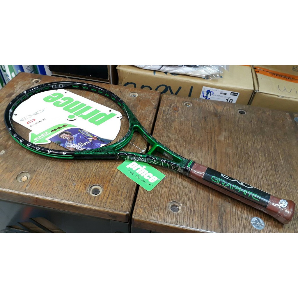 總統網球*** (自取可刷國旅卡) PRINCE EXO3 GRAPHITE 93 網球拍| 蝦皮購物
